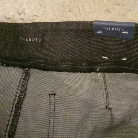 Talbots Travel wide leg crop jean - Picture 2 of 7
